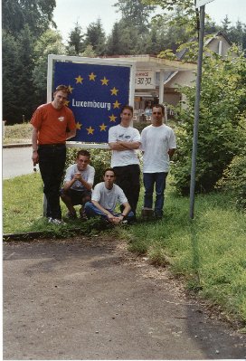 Martijn, Bram, Ruud, Ralph en Jan